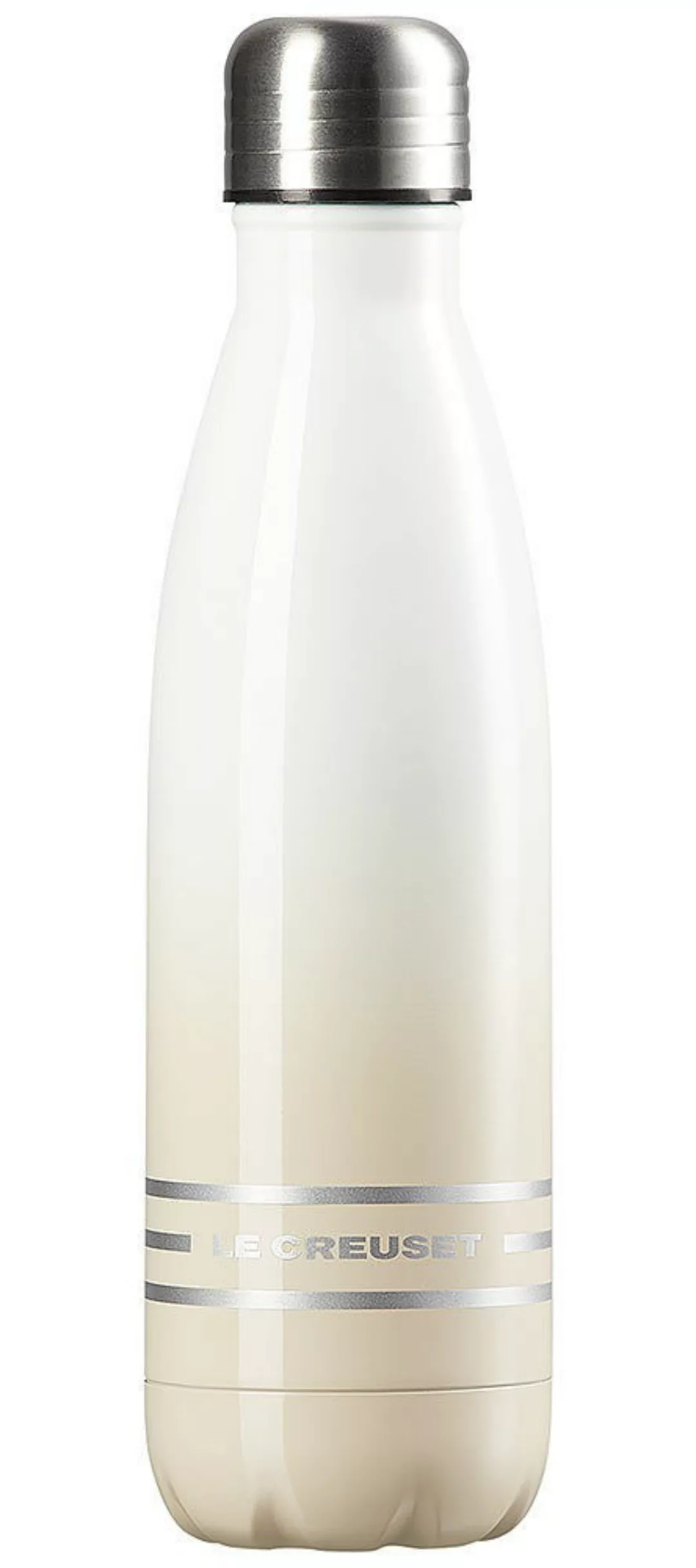 Le Creuset Trinkflasche Edelstahl Isolierflasche Meringue 500ml günstig online kaufen