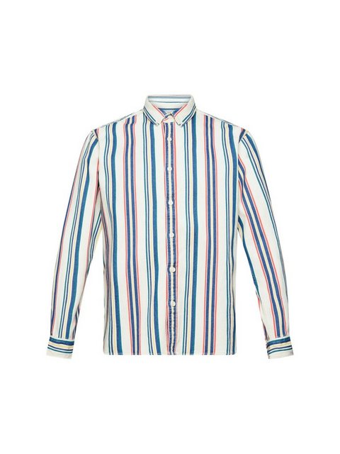 edc by Esprit Langarmhemd Button-Down-Hemd mit mehrfarbigen Streifen günstig online kaufen