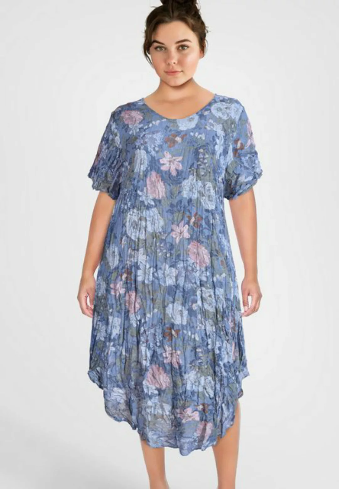 PEKIVESSA Sommerkleid Kleid mit Blumenmuster kurzarm (Set, 2-tlg) mit Unter günstig online kaufen