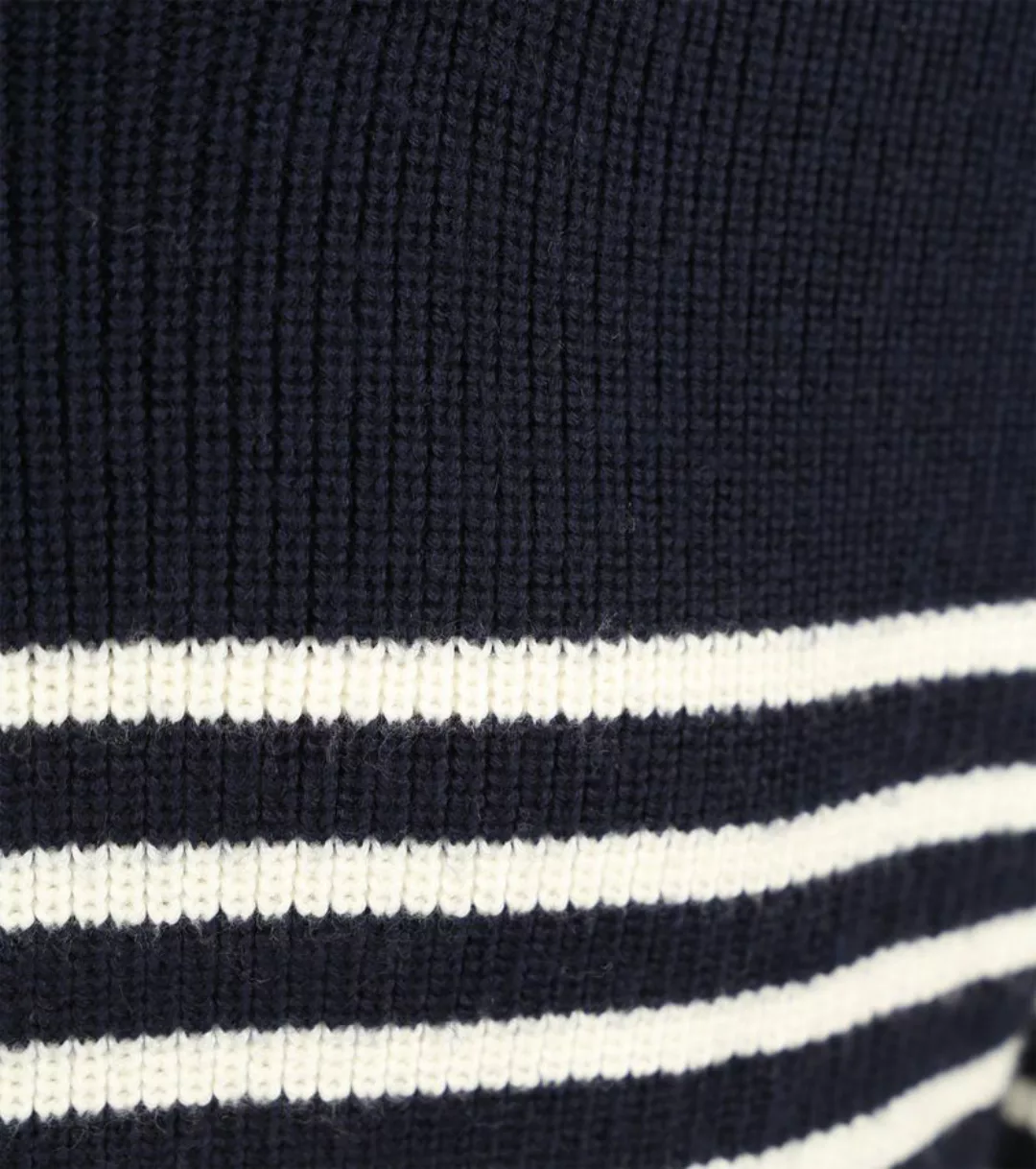 Knowledge Cotton Apparel Halfzip Wollpullover - Größe XL günstig online kaufen