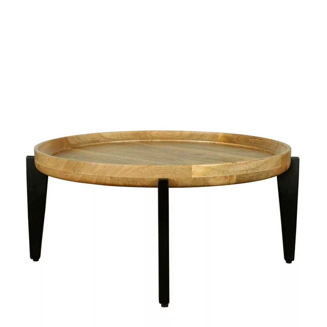 Moderner Wohnzimmer Tisch mit abnehmbarer Tischplatte 34 cm hoch günstig online kaufen