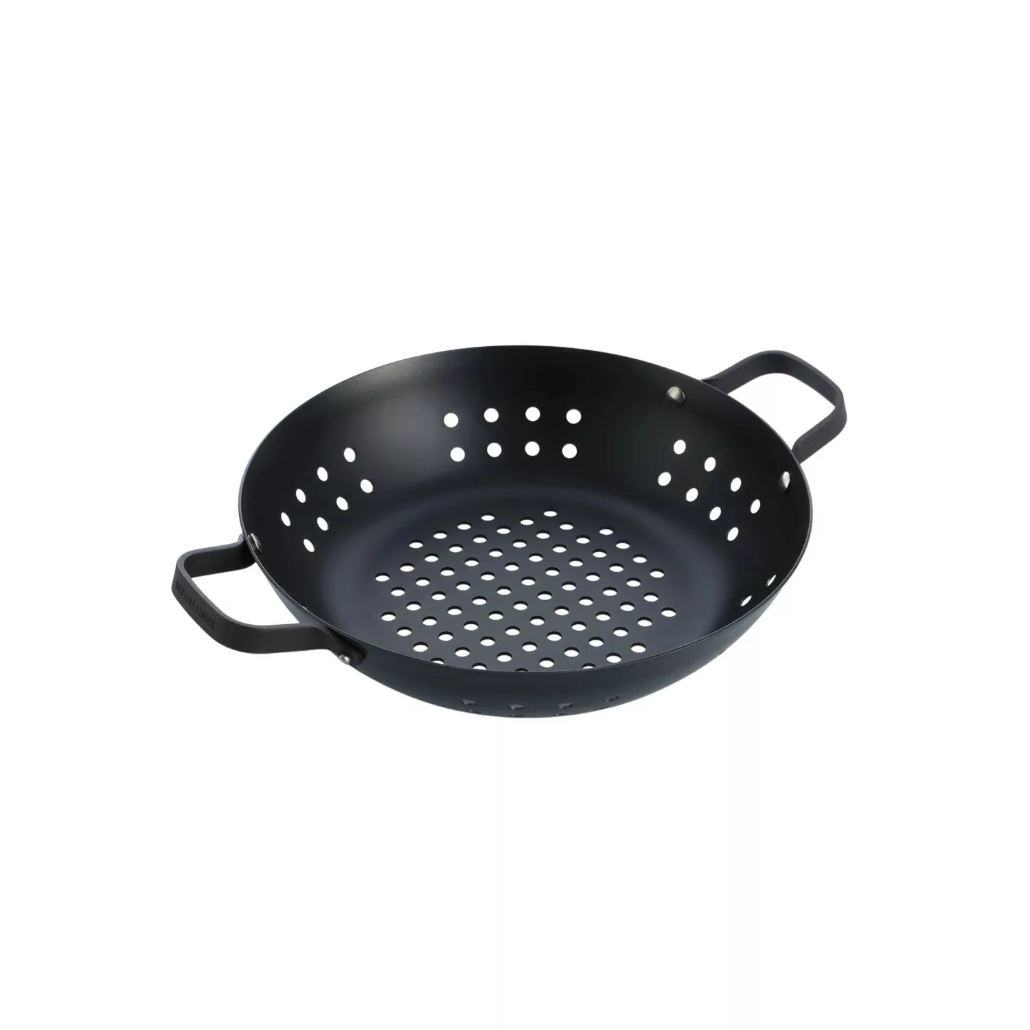 Merten & Storck Grillpfanne Carbon Steel BBQ Ø 30 cm Schwarz günstig online kaufen