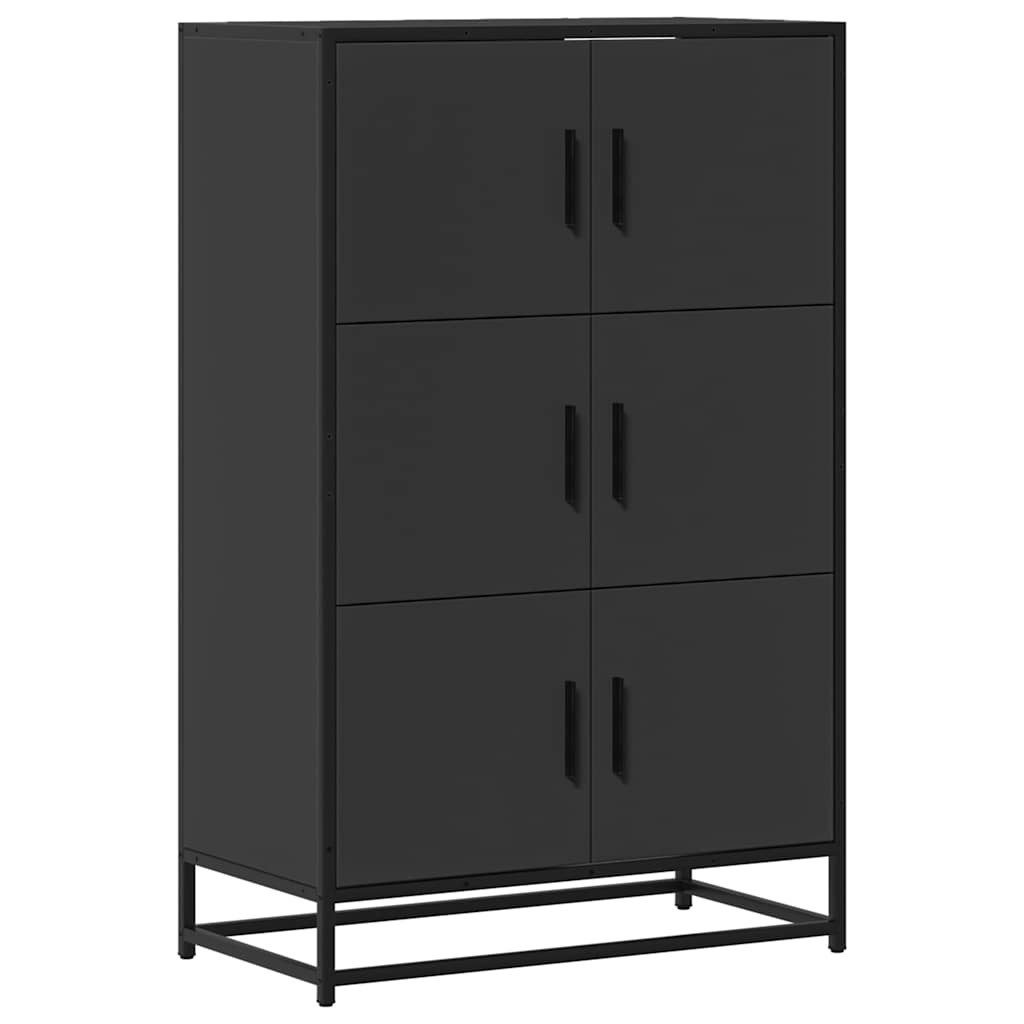 vidaXL Highboard Highboard Schwarz 68x35x106,5 cm günstig online kaufen