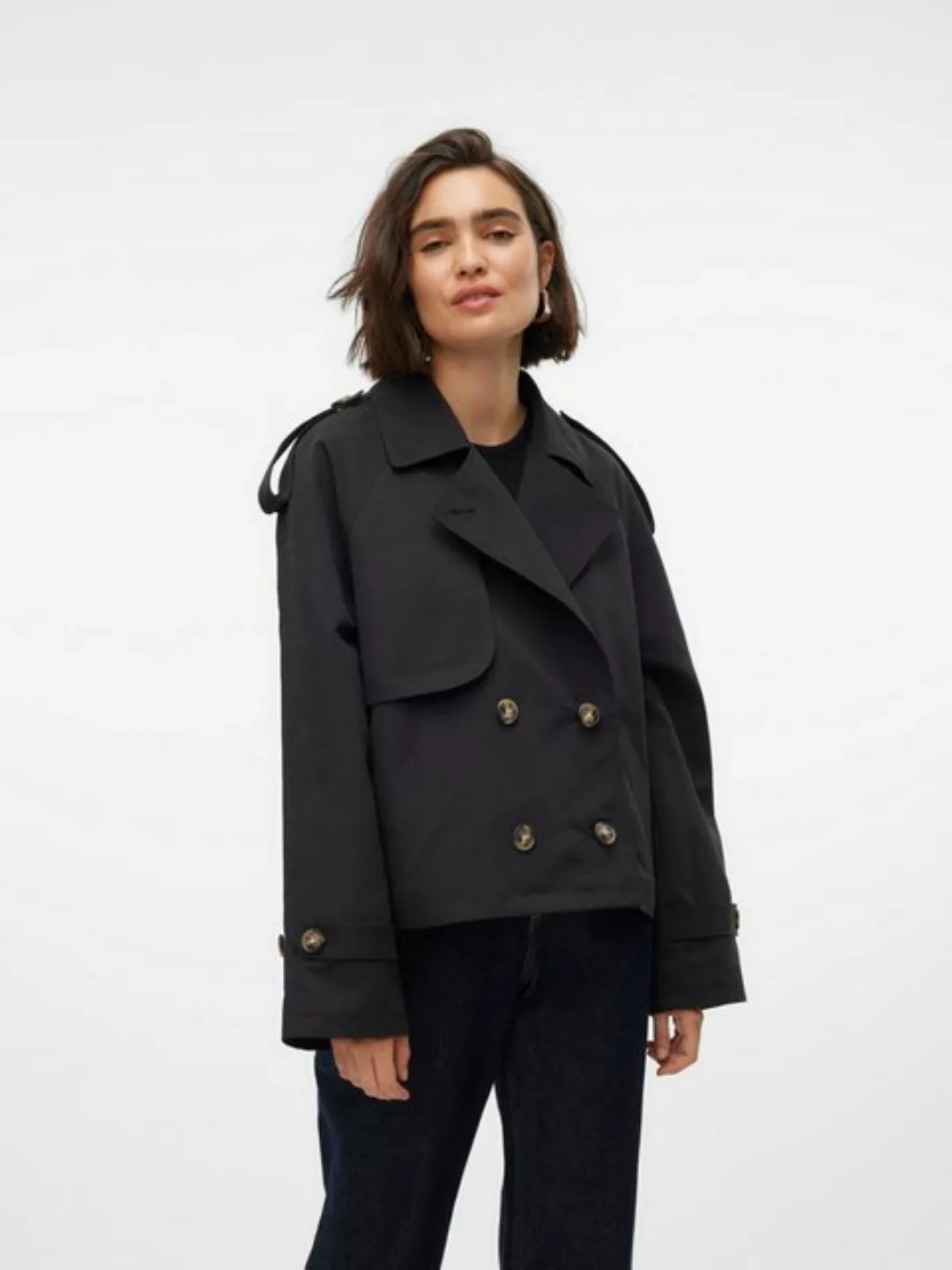 Vero Moda Kurzjacke VMCHLOE SHORT TRENCHCOAT GA NOOS im Trenchcoat Style günstig online kaufen