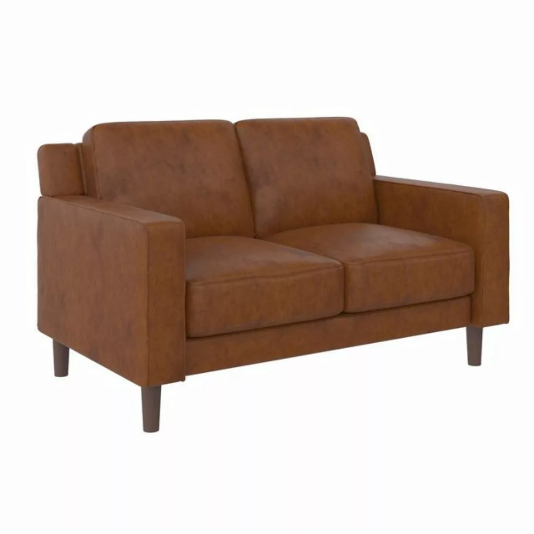loft24 Sofa Brynn, Couch mit Armlehne, 2-Sitzer Sofa, Länge 140 cm günstig online kaufen