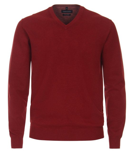 CASAMODA Strickpullover "CASAMODA Pullover uni" günstig online kaufen