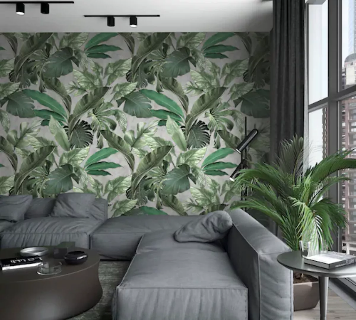 Marburg Fototapete »Leaves«, moderne Vliestapete für Wohnzimmer Schlafzimme günstig online kaufen