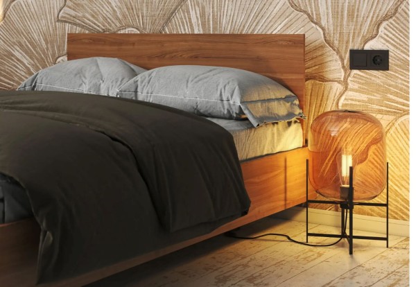 Flai Bett - Kopfteil Massivholz für Bettbreite 180 cm günstig online kaufen
