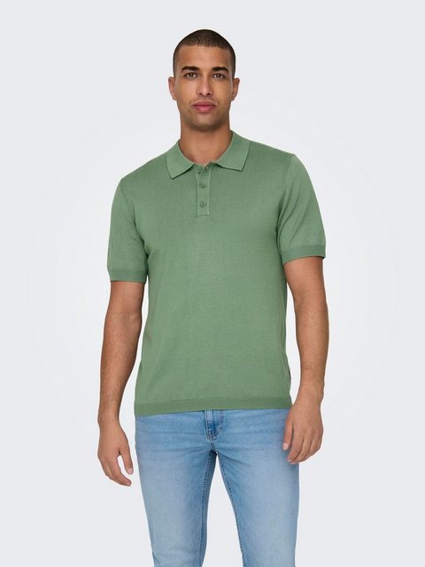 ONLY & SONS Poloshirt "ONSWYLER LIFE REG 14 SS POLO KNIT NOOS" günstig online kaufen