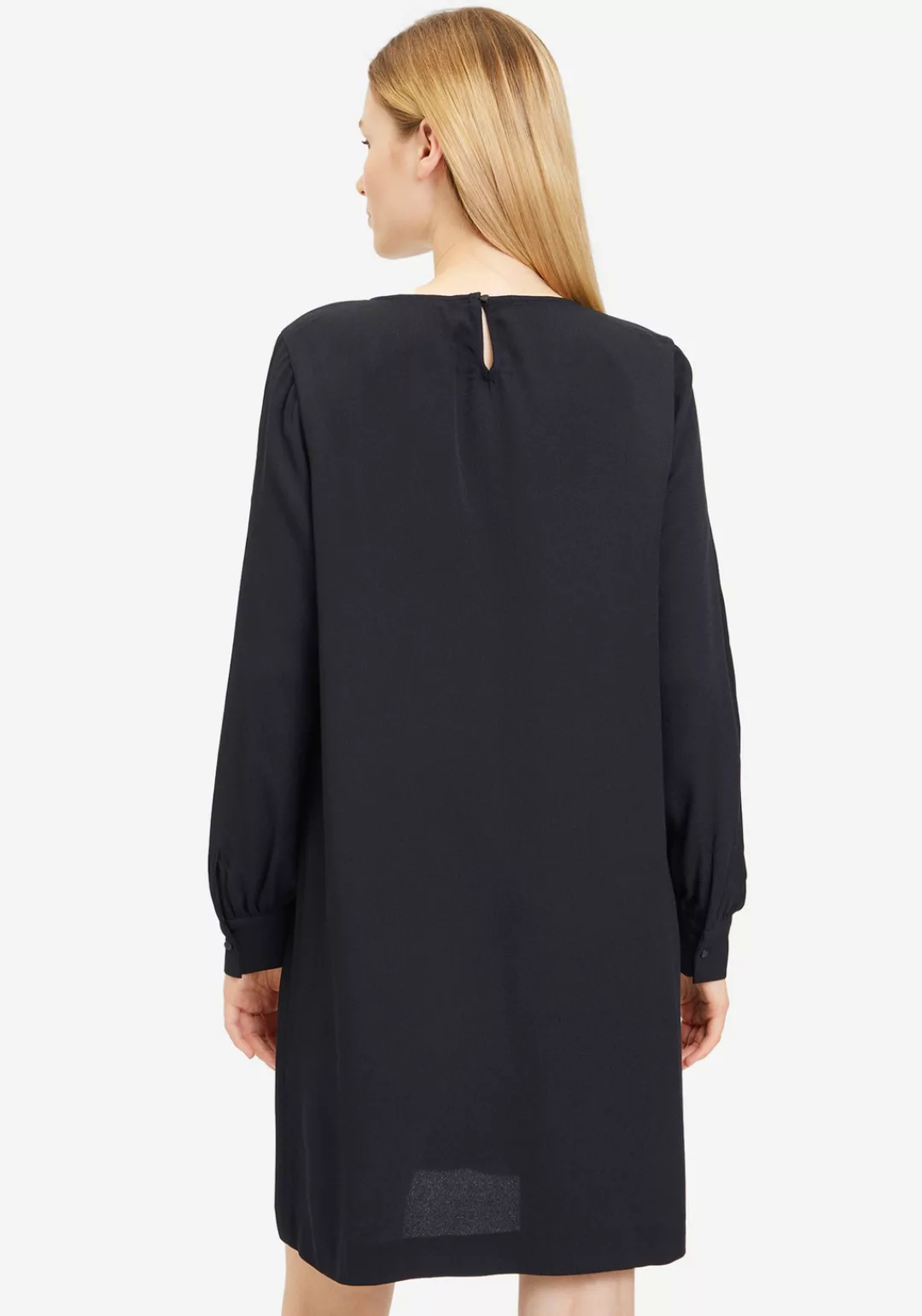 Tamaris A-Linien-Kleid, mit Rundhalsausschnitt- NEUE KOLLEKTION günstig online kaufen