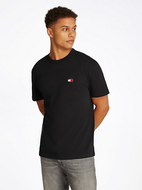 Tommy Jeans T-Shirt TJM REG BADGE TEE EXT mit Logostickerei günstig online kaufen