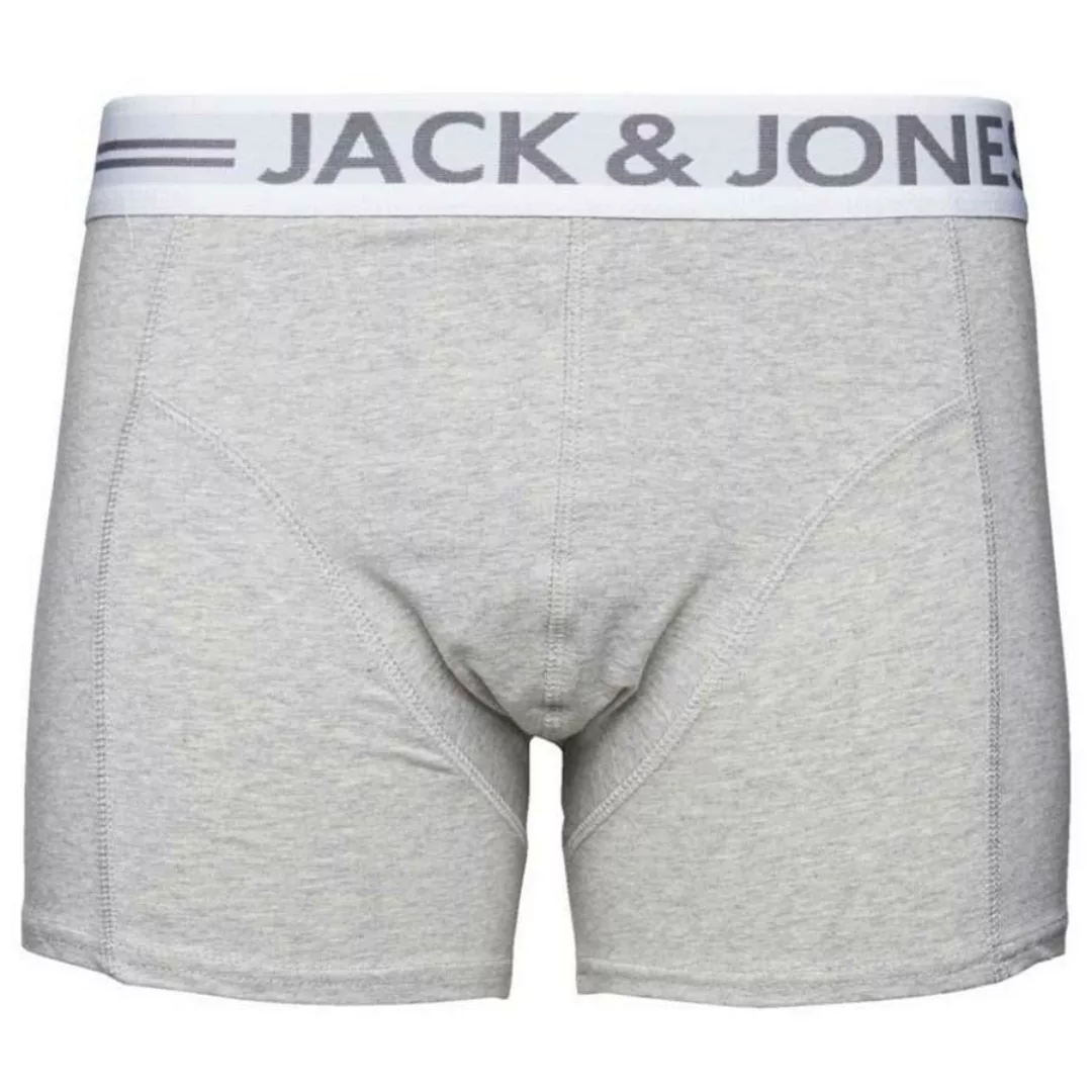 Jack & Jones Sense Boxer 2XL Light Grey Melange günstig online kaufen