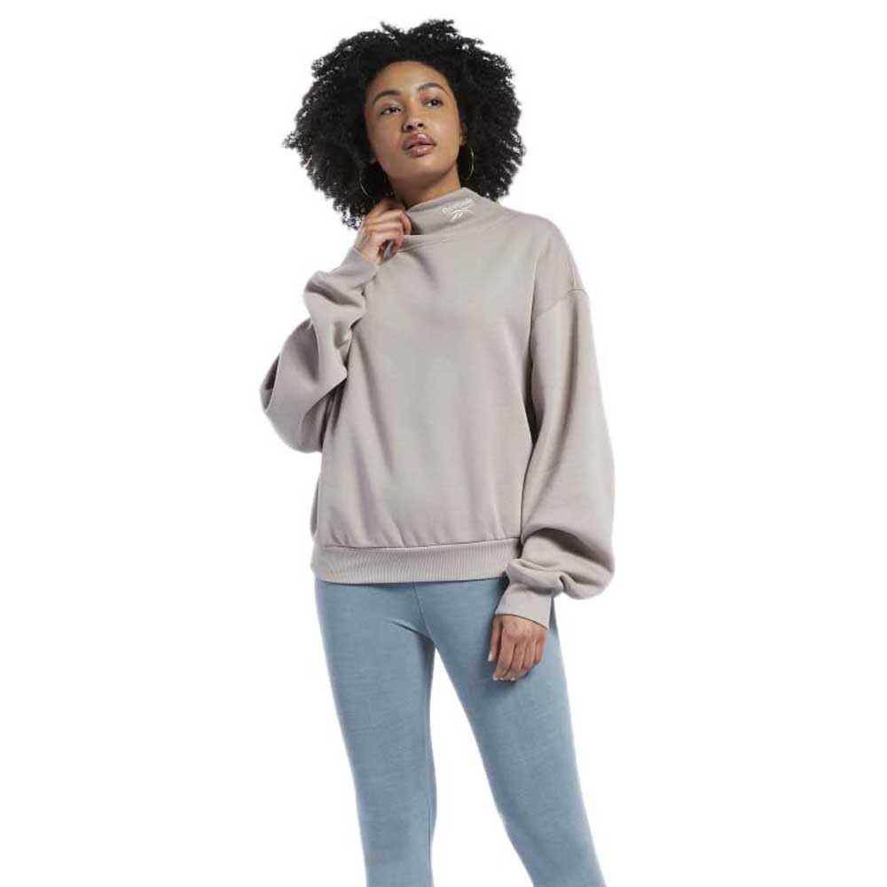 Reebok Classics Weit Cozy Fleece Crew Sweatshirt XL Boulder Grey günstig online kaufen