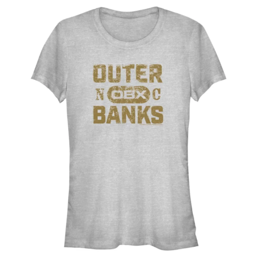 Netflix - Outer Banks - Text Distressed Type - Frauen T-Shirt günstig online kaufen