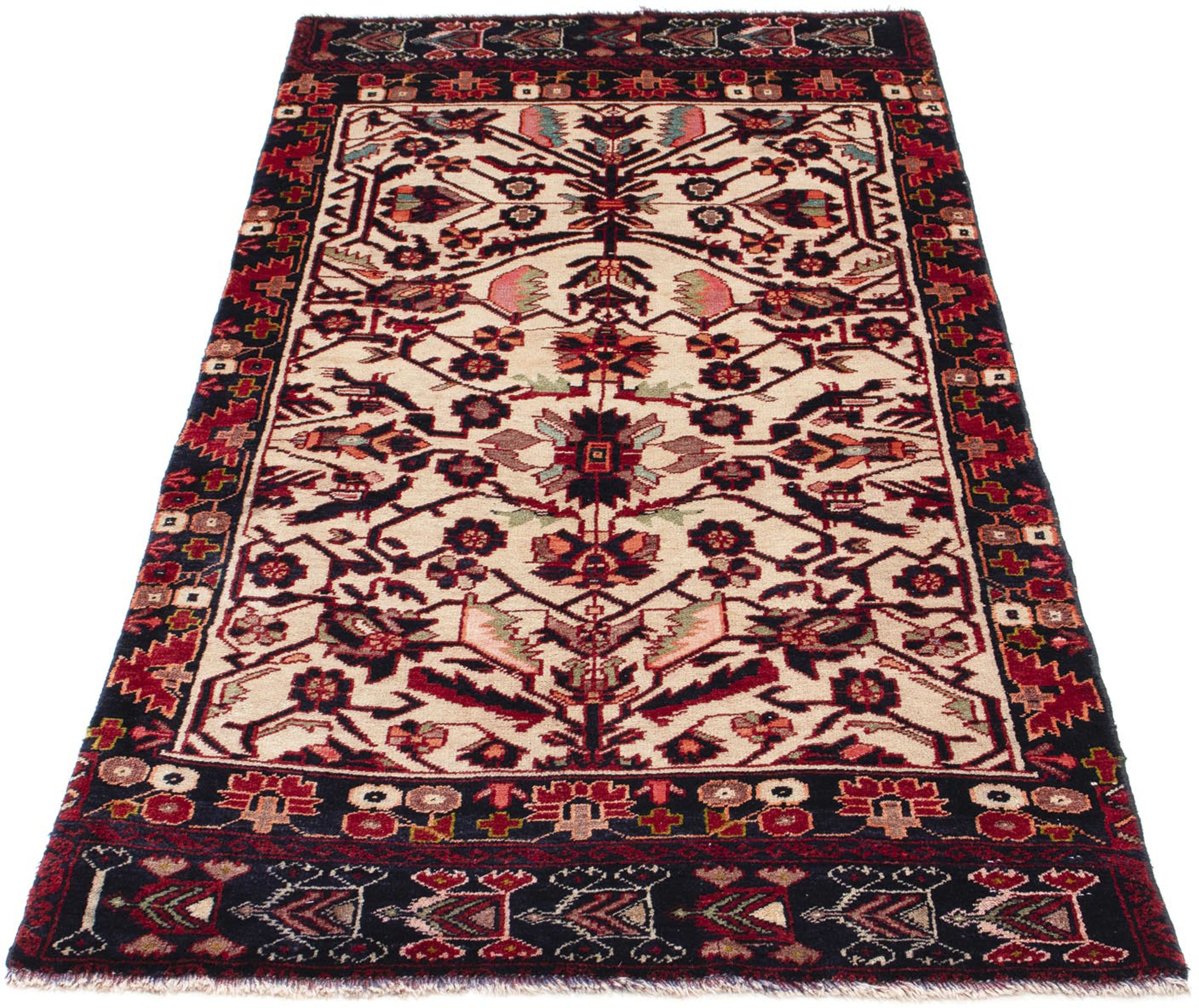morgenland Orientteppich »Belutsch - 164 x 80 cm - beige«, rechteckig, Wohn günstig online kaufen