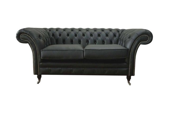 JVmoebel Sofa Sofa Luxus Textil Chesterfield Couch Sofas Polster 2 Sitzer S günstig online kaufen