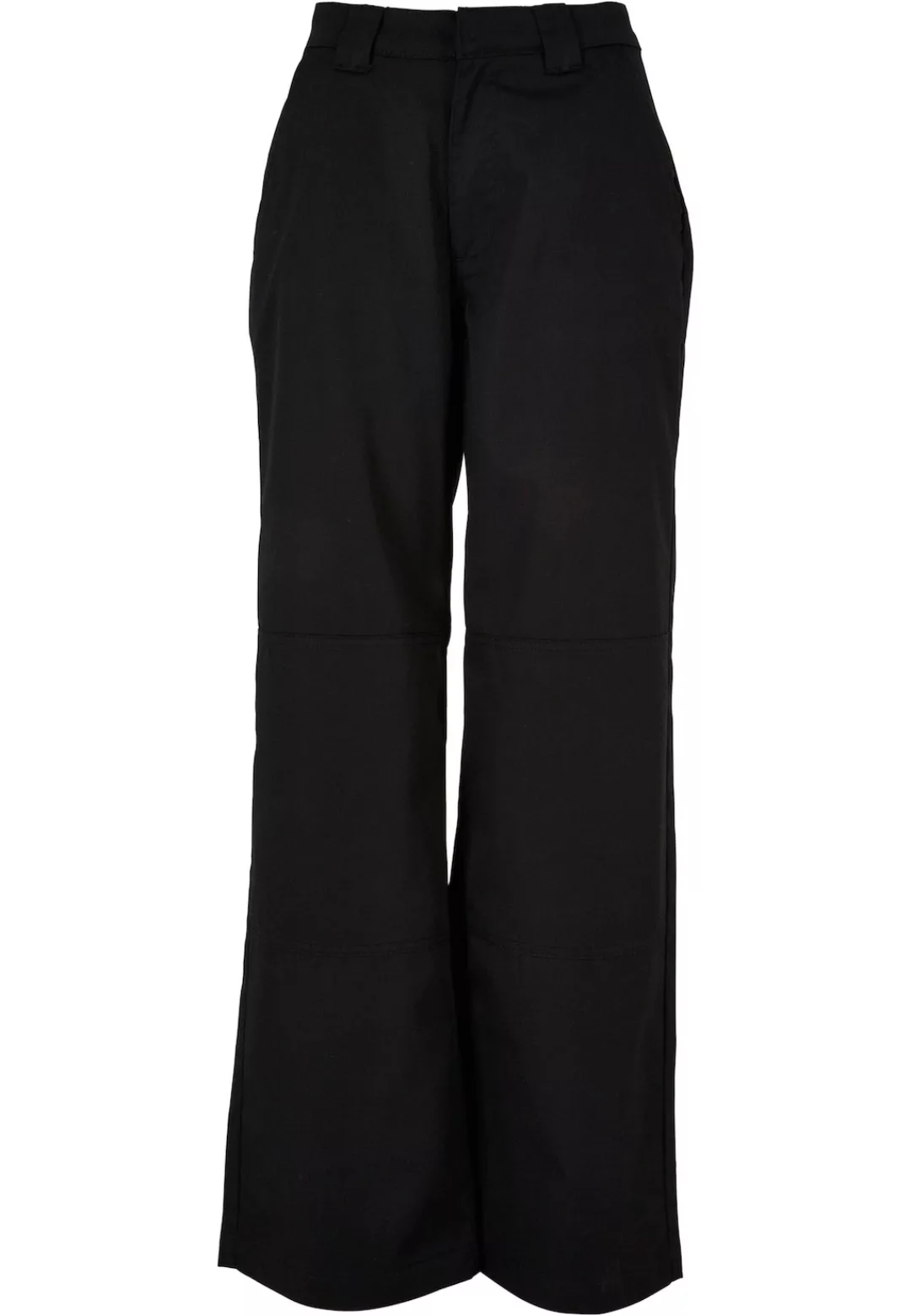 URBAN CLASSICS Stoffhose "Urban Classics Damen Ladies Straight Leg Workwear günstig online kaufen