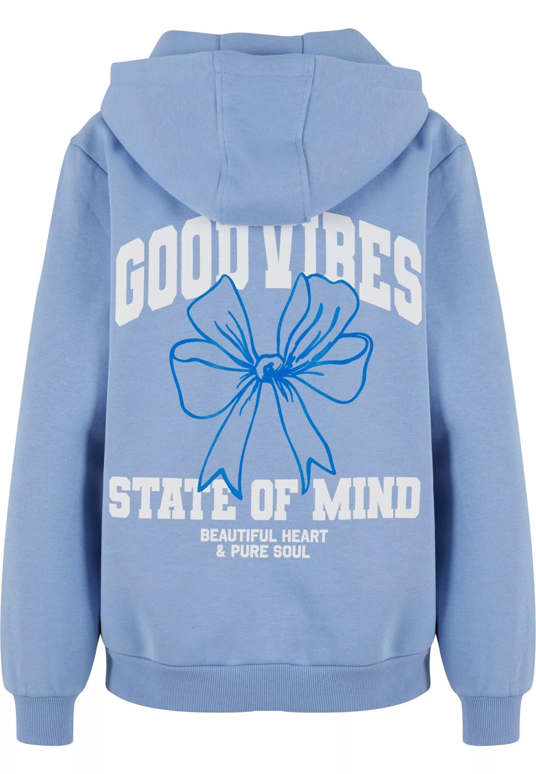 Miss Tee Kapuzenpullover "Miss Tee Good Vibes Bow Ladies Fluffy Hoody", (1 günstig online kaufen