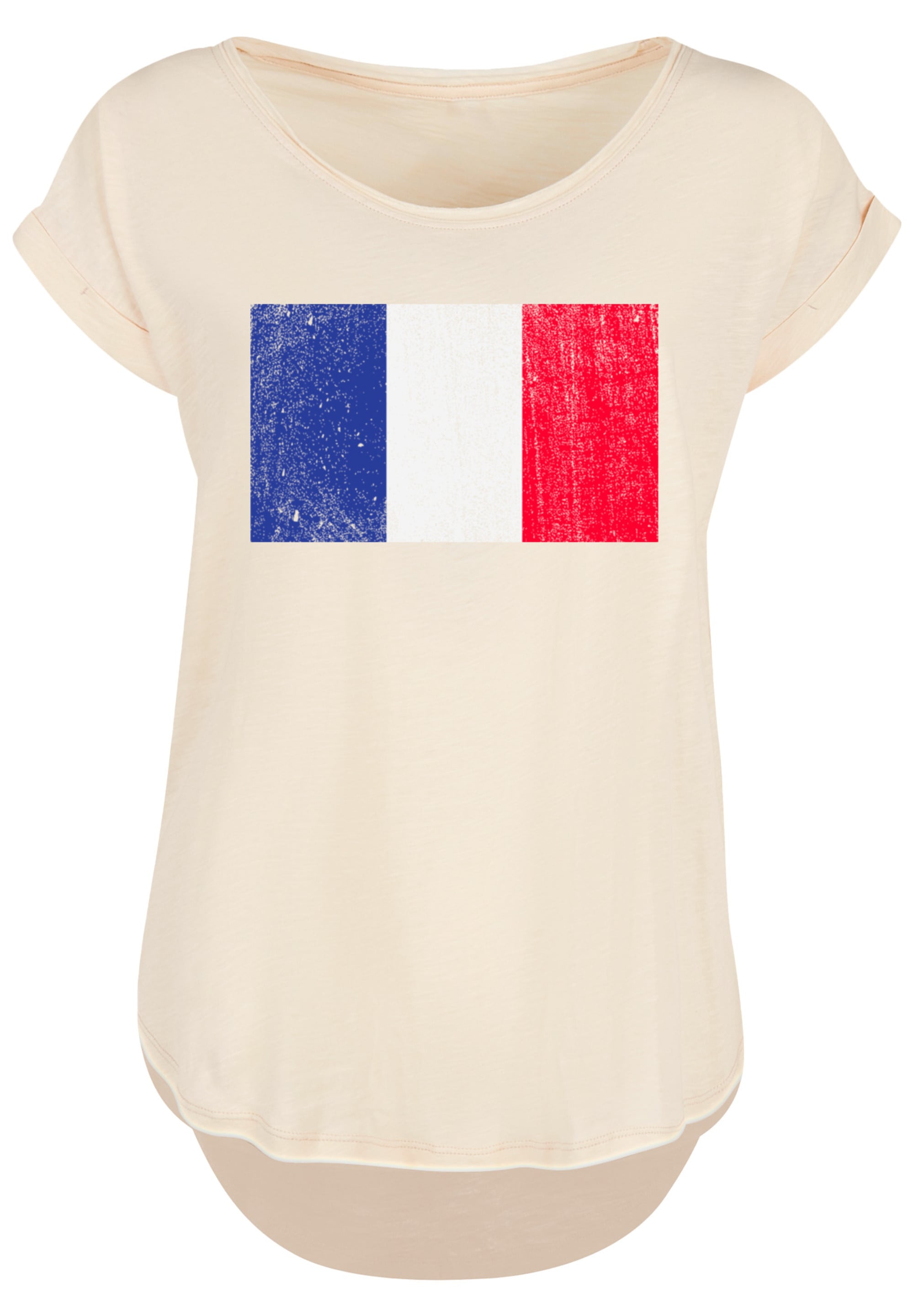 F4NT4STIC T-Shirt "France Frankreich Flagge distressed", Print günstig online kaufen