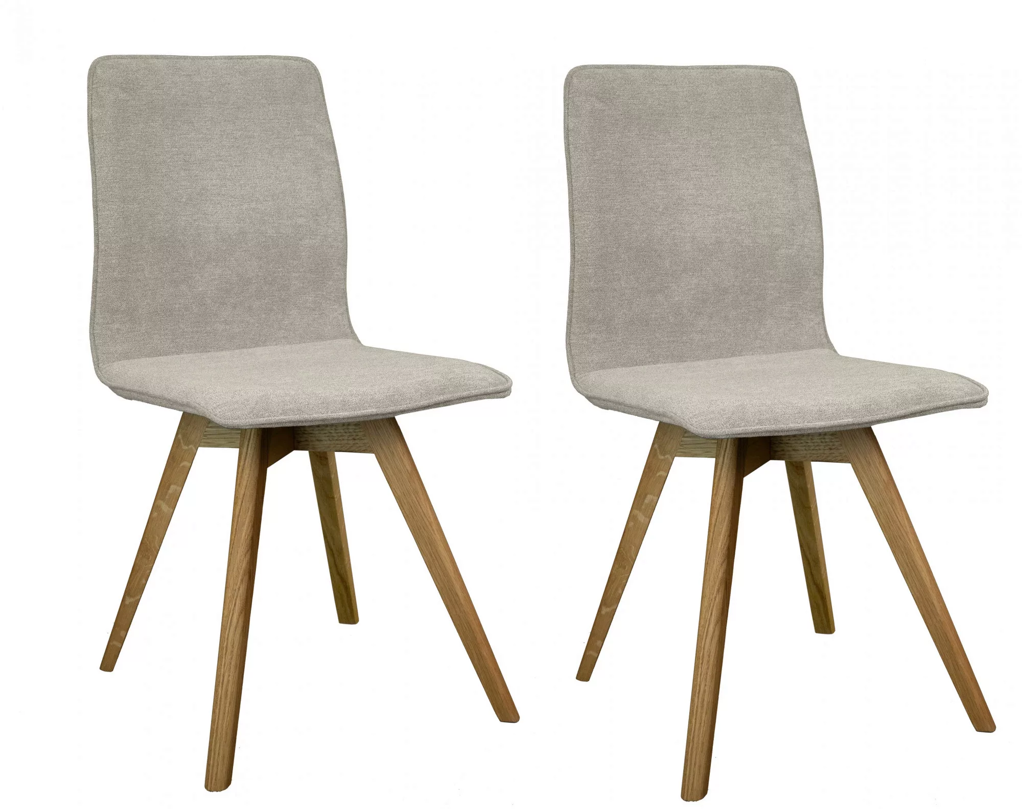 andas Esszimmerstuhl "Rania", (Set), 2 St., Microfaser, Massivholzgestell, günstig online kaufen