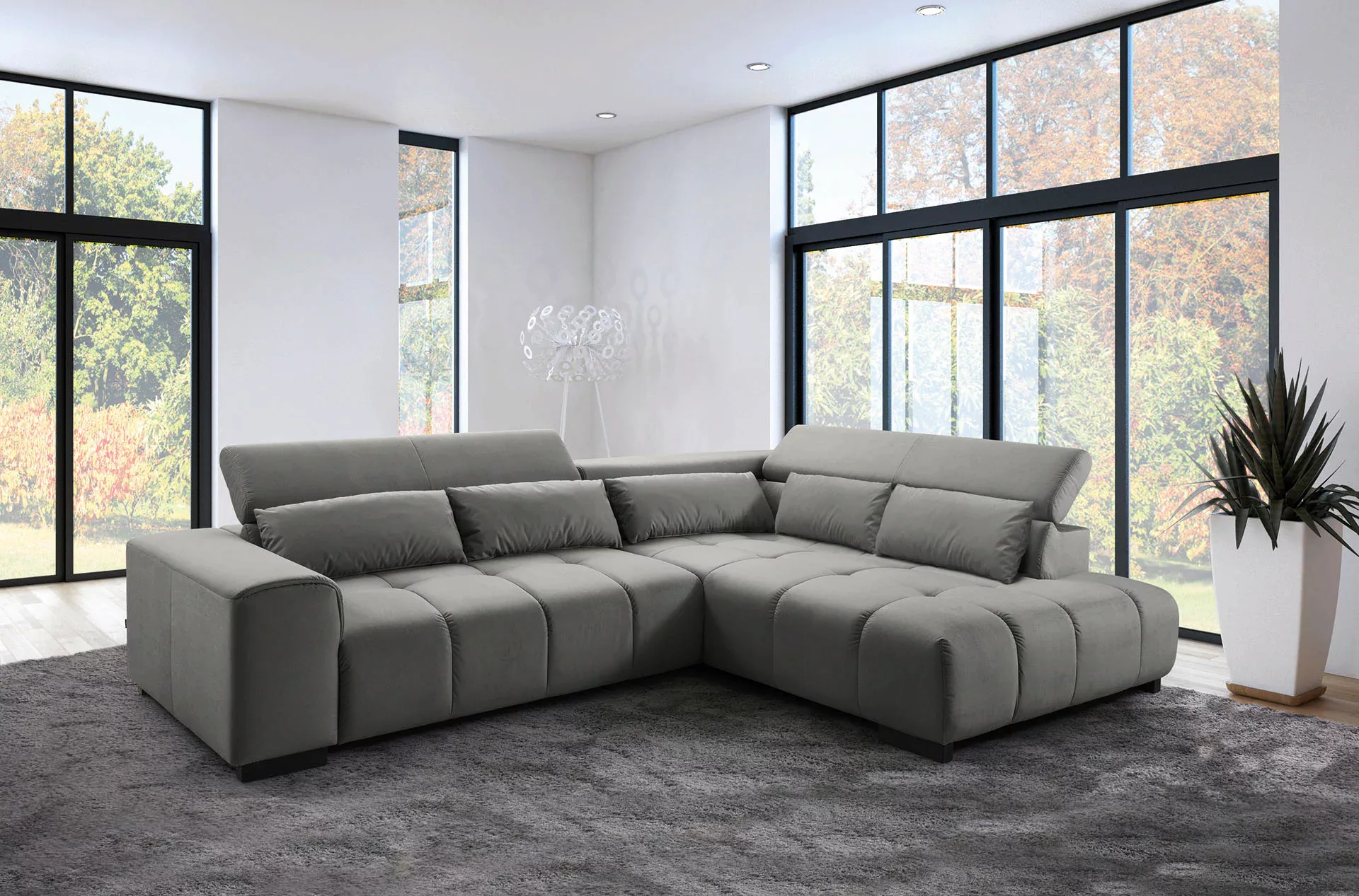 exxpo - sofa fashion Ecksofa "Positano, L-Form" günstig online kaufen
