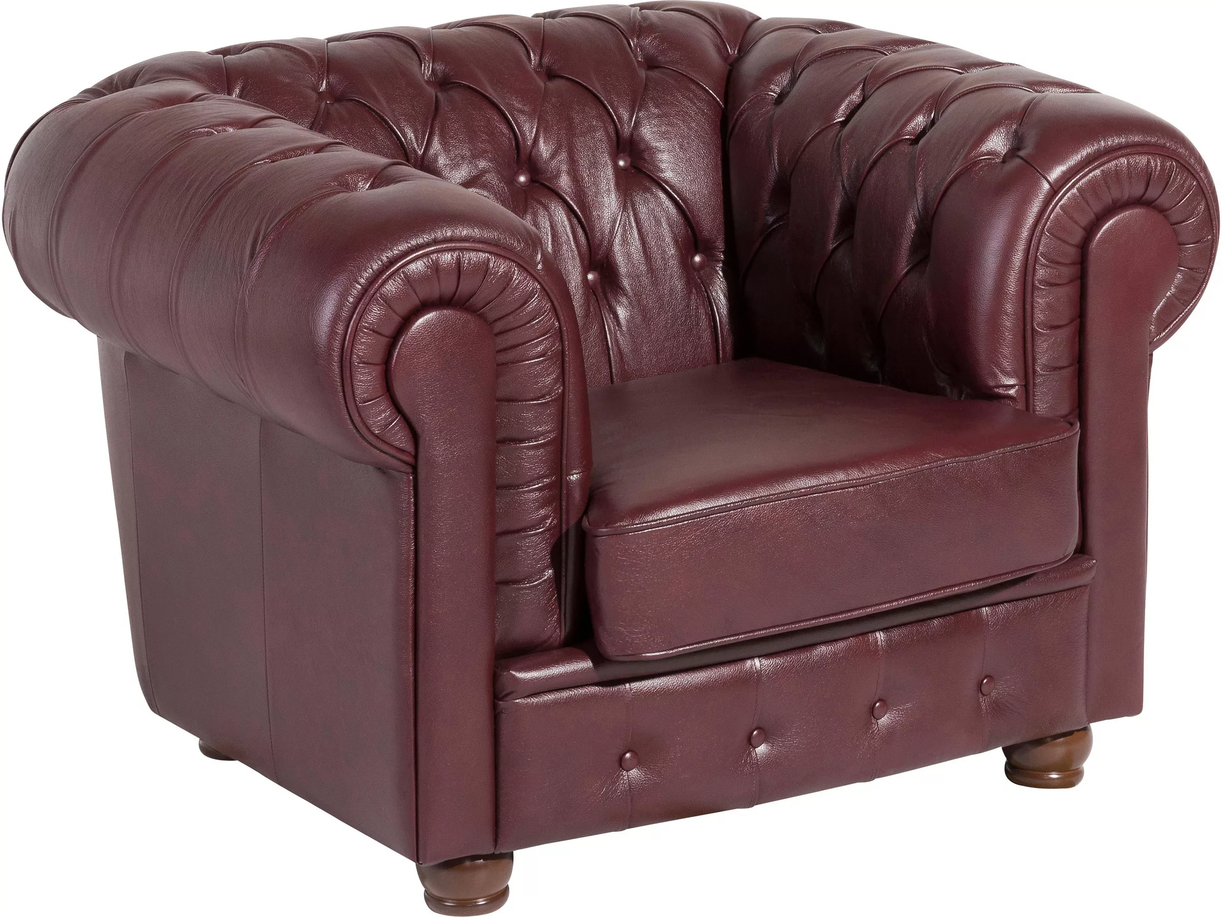 Max Winzer® Sessel »Bristol, Loungesessel, Chesterfield, aufwendige Verarbe günstig online kaufen