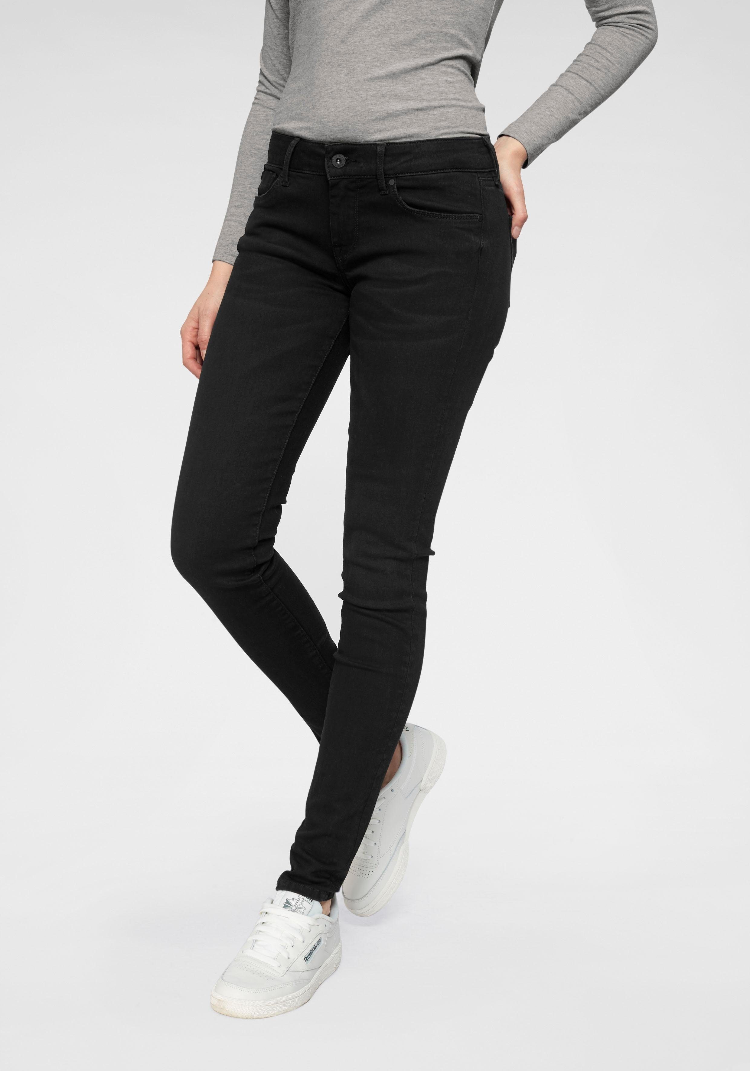 Pepe Jeans Skinny-fit-Jeans "SOHO", im 5-Pocket-Stil mit 1-Knopf Bund und S günstig online kaufen