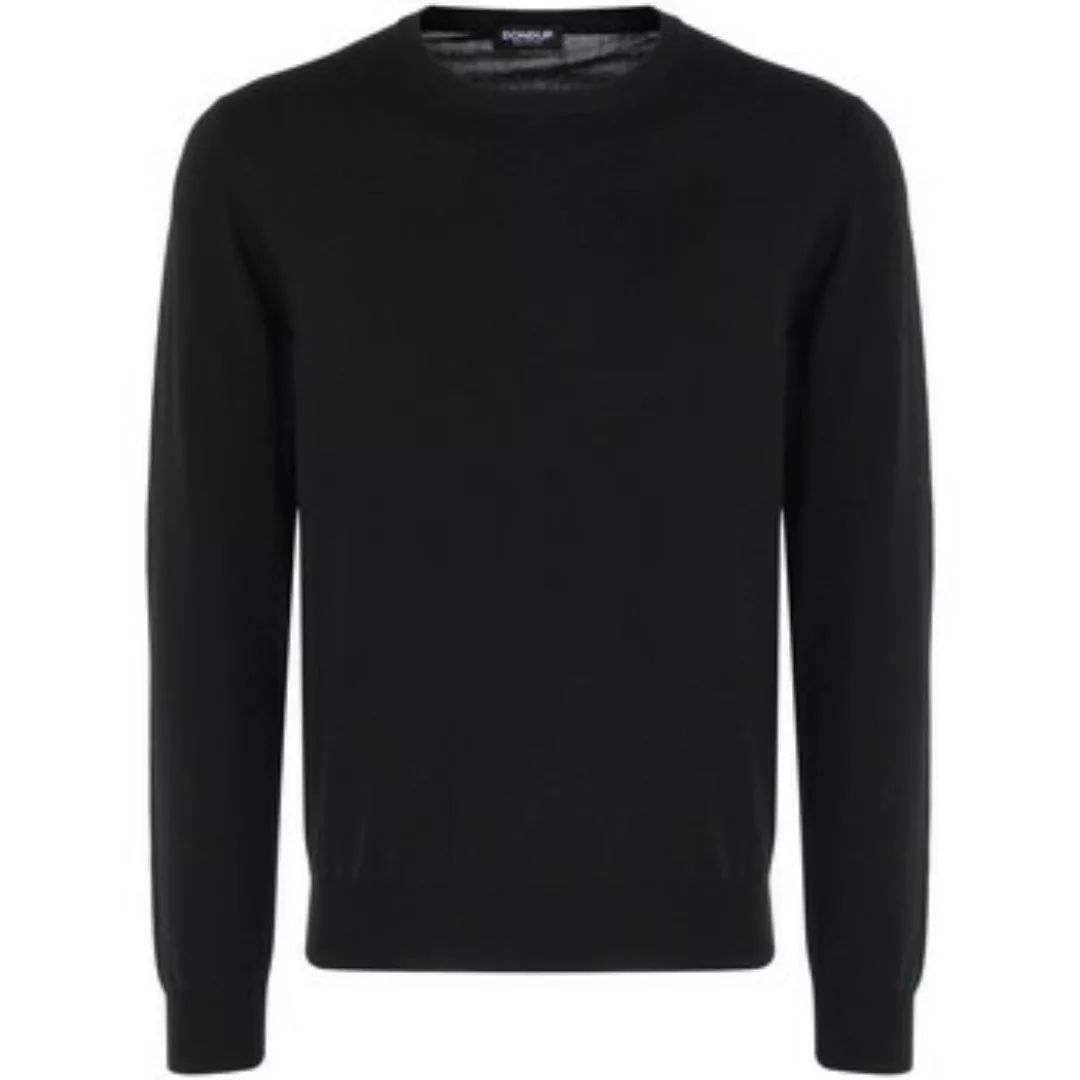 Dondup  Pullover Jersey aus dunkelgrauem Baumwollkrepp günstig online kaufen