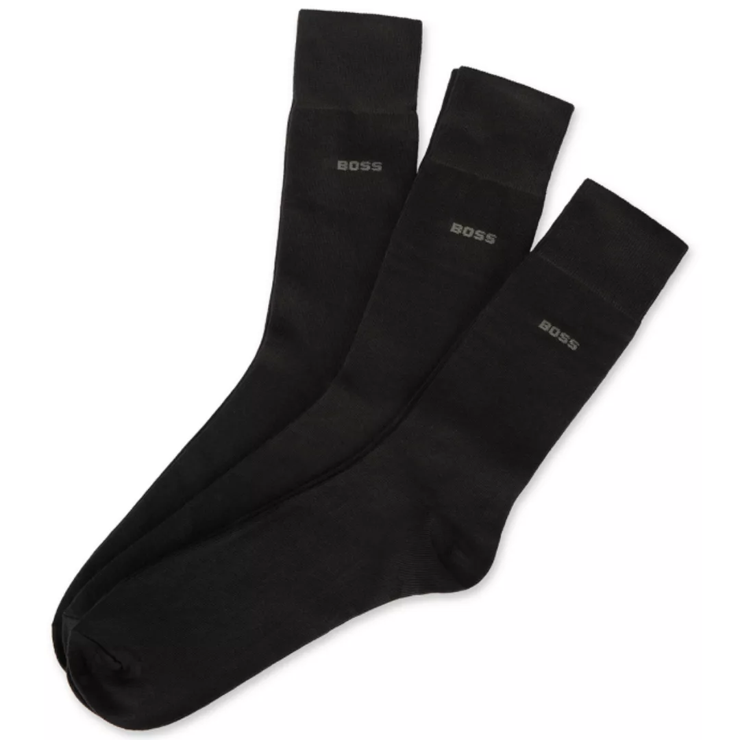 BOSS 3er-Pack Socken mit eingestricktem Logo günstig online kaufen