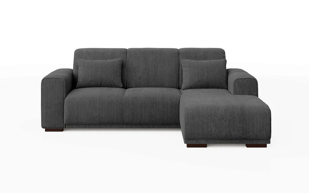 Home affaire Ecksofa "BORNHOLM L-Form mit Recamiere, Maße B/T/H: 234/162/85 günstig online kaufen