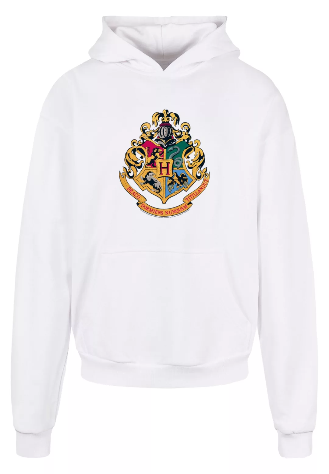 F4NT4STIC Kapuzenpullover "Harry Potter Hogwarts Crest Gold", Print günstig online kaufen