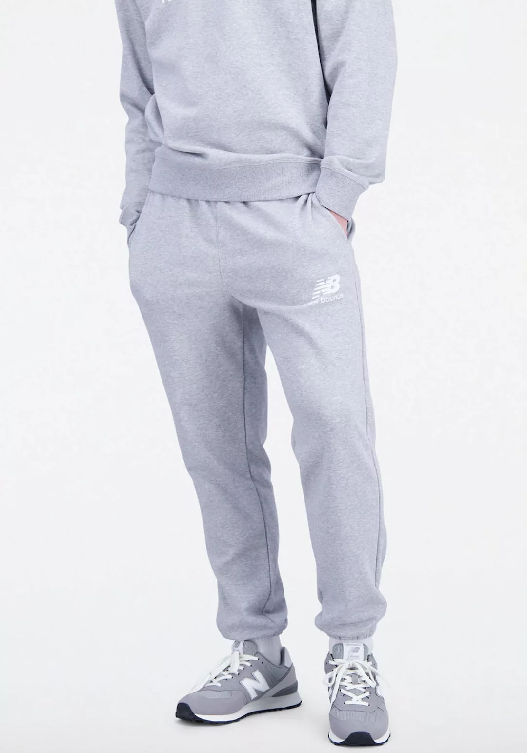 New Balance Jogginghose "NB ESSENTIALS STACKED LOGO SWEATPANT" günstig online kaufen