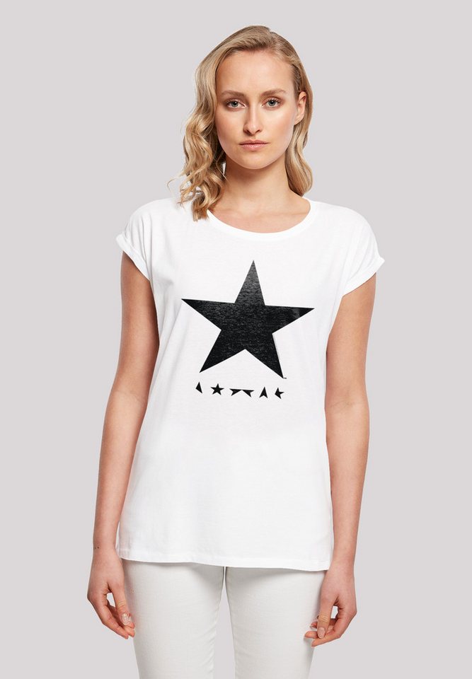 F4NT4STIC T-Shirt David Bowie Star Logo Print günstig online kaufen