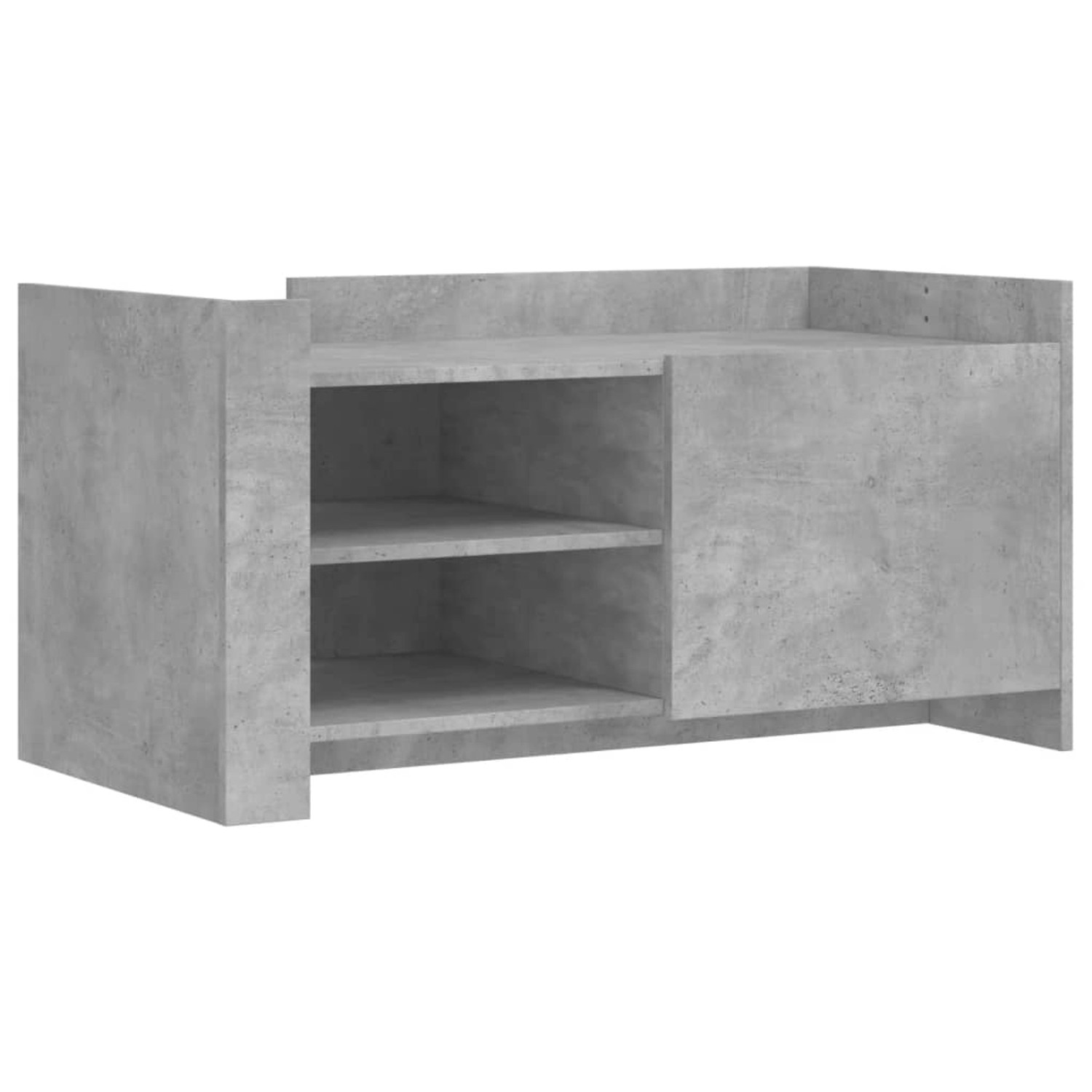 vidaXL Couchtisch Betongrau 100x50x50 cm Holzwerkstoff Modell 1 günstig online kaufen