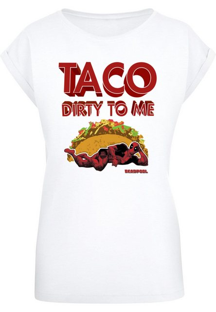 ABSOLUTE CULT T-Shirt ABSOLUTE CULT Damen Ladies Deadpool - Taco Dirty To M günstig online kaufen