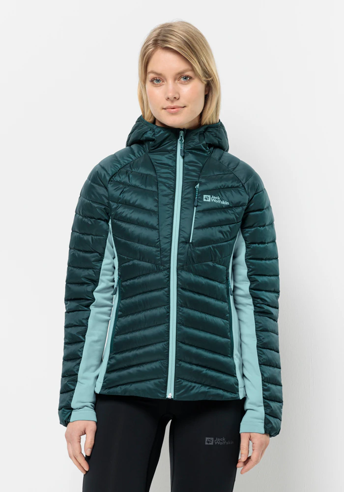 Jack Wolfskin Funktionsjacke "ROUTEBURN PRO INS JKT W", mit Kapuze günstig online kaufen