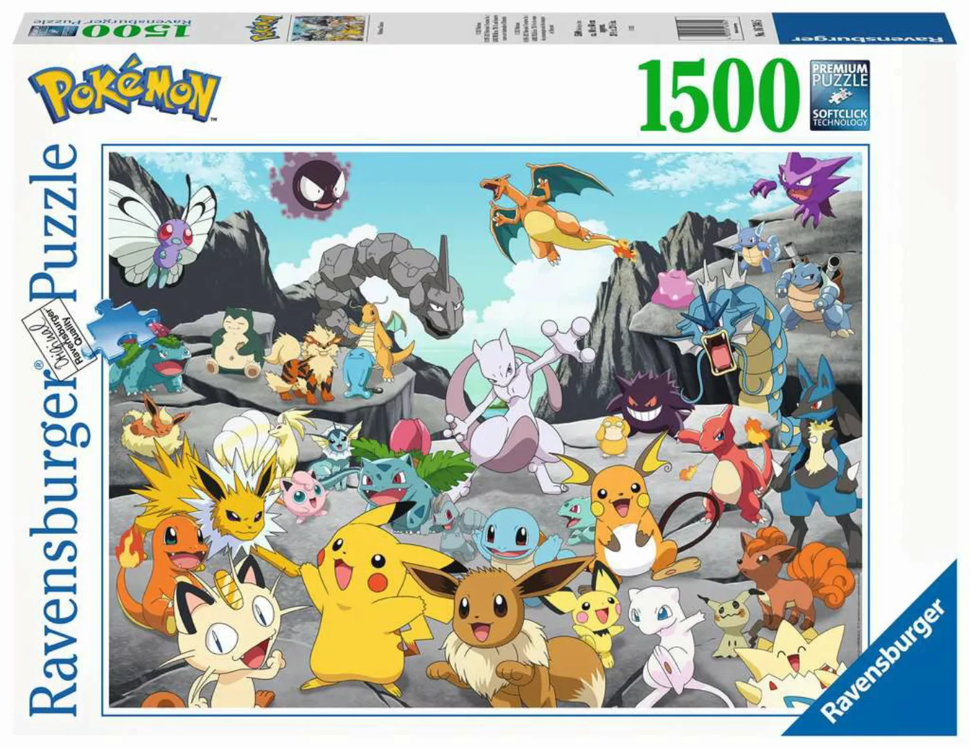 Pokémon Classics - Puzzle 1500 Teile günstig online kaufen