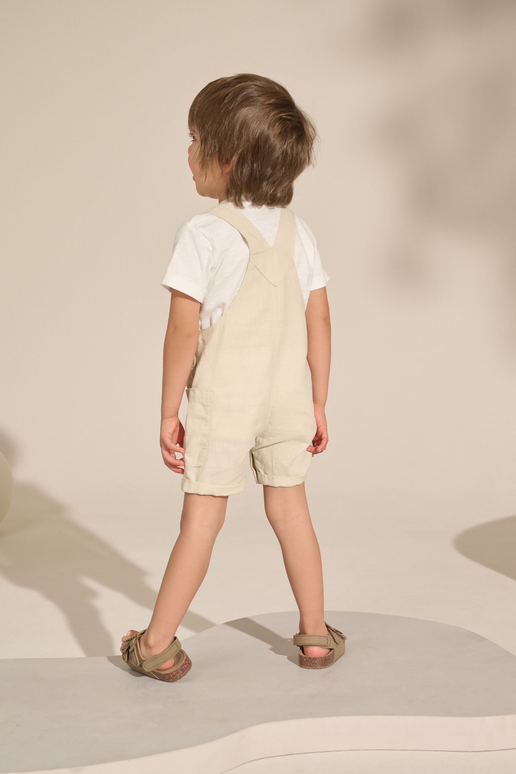 Next Overall Latzhose aus Leinenmischung (1-tlg) günstig online kaufen
