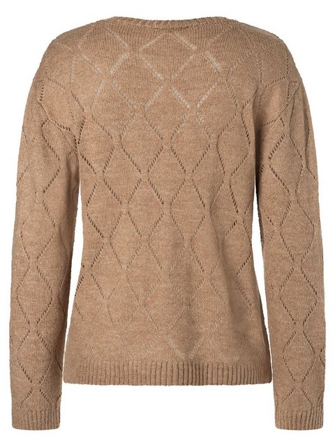 Ajour-Pullover, beige macchiato, Herbst-Kollektion günstig online kaufen