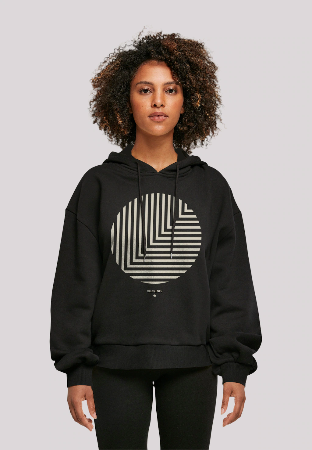 F4NT4STIC Kapuzenpullover "Geometrics Grün", Print günstig online kaufen