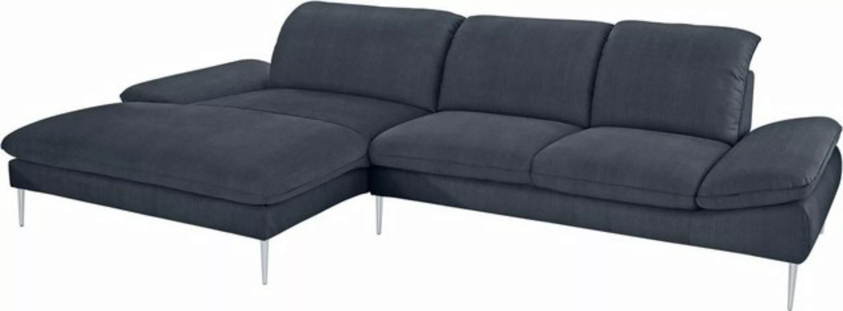 W.SCHILLIG Ecksofa enjoy&MORE, mit Sitztiefenverstellung, Füße silber matt, günstig online kaufen