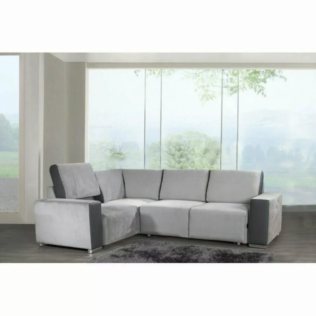 JVmoebel Ecksofa Design Ecksofa Couch Polster Sitz Couchen Bettfunktion Sch günstig online kaufen