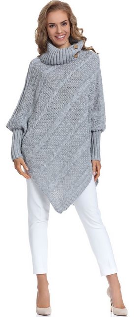 Merry Style Strickponcho Damen Poncho C46l4 günstig online kaufen