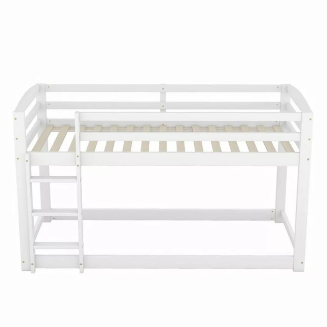 REDOM Etagenbett Kidnerbett für Kinder und Jugendliche (90x200cm, weiß(ETA günstig online kaufen