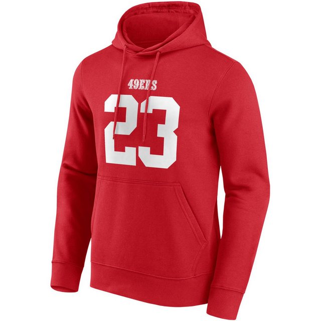 Fanatics Kapuzenpullover NFL San Francisco 49ers #23 Christian McCaffrey günstig online kaufen