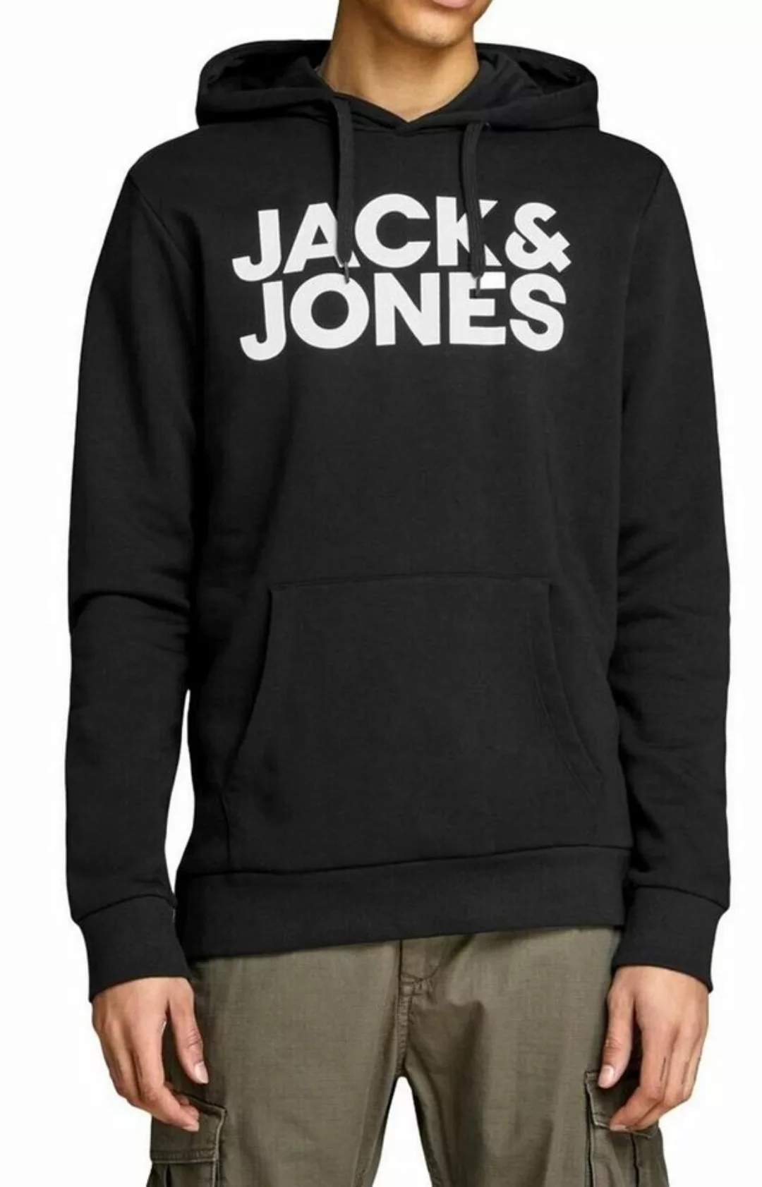 Jack & Jones Kapuzensweatshirt JJECORP LOGO SWEAT HOOD NOOS mit Logo Print günstig online kaufen