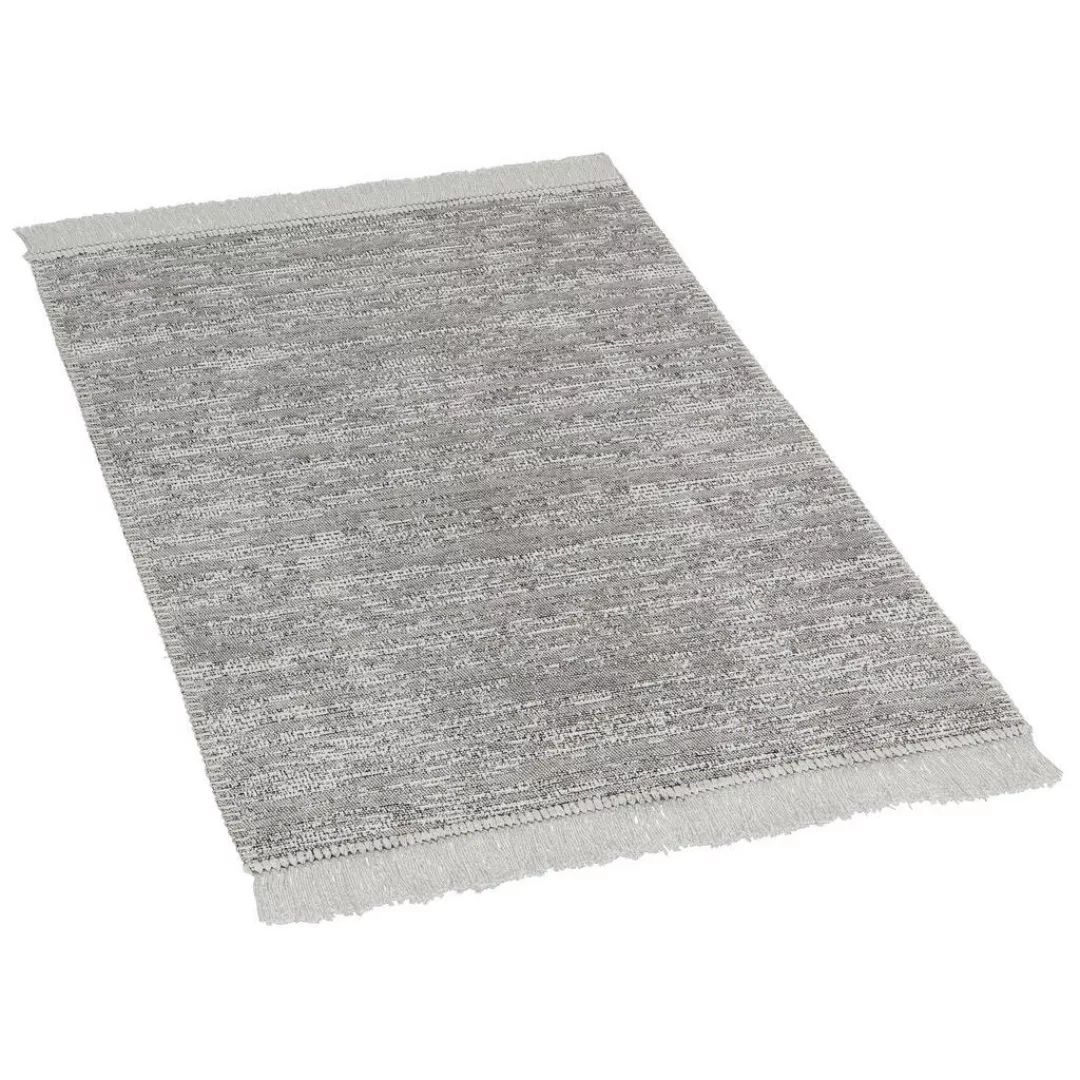 Teppich Boho Kilim grau B/L: ca. 60x90 cm günstig online kaufen