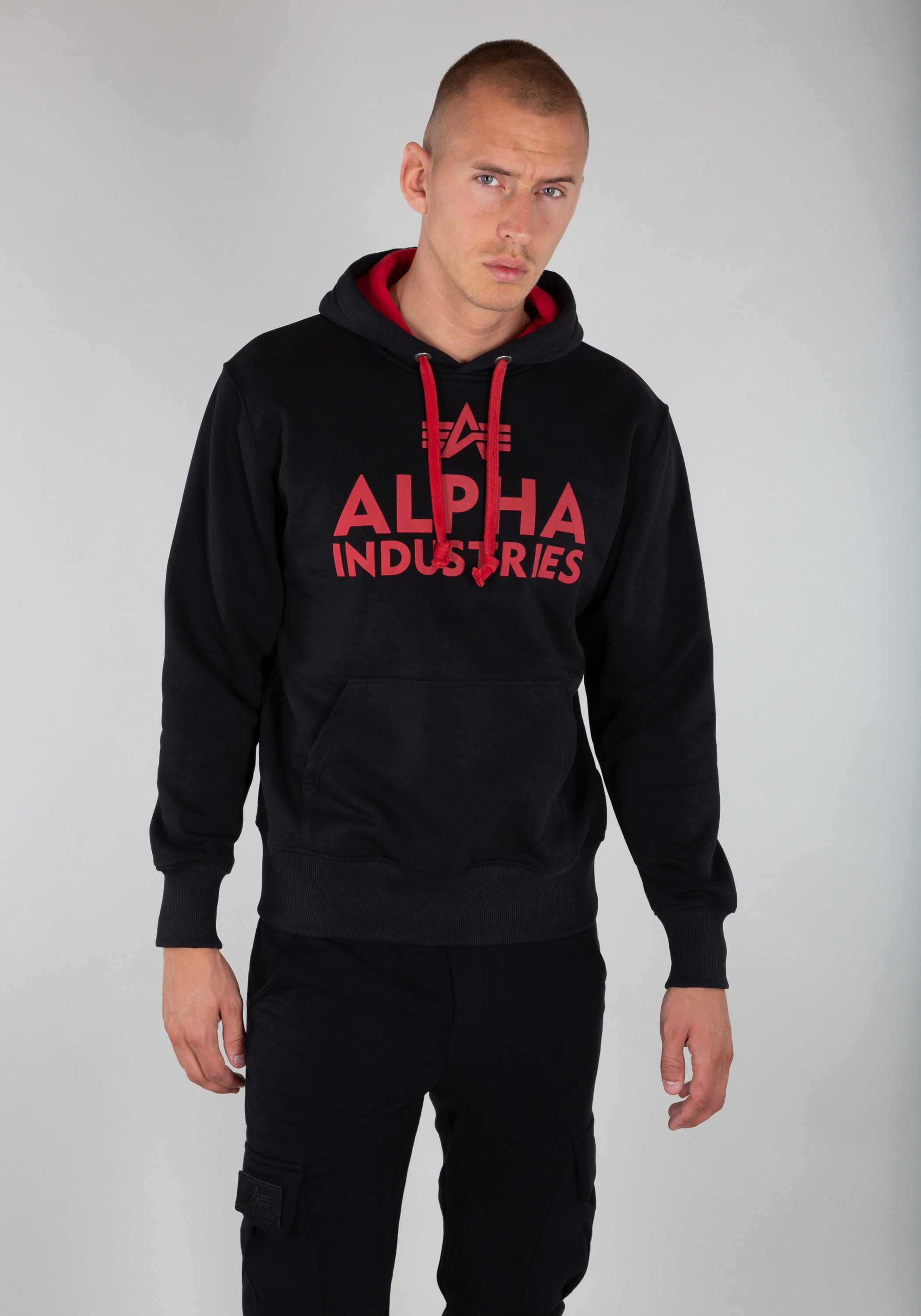Alpha Industries Hoodie "Foam Print Hoodie Kapuzensweatshirt" günstig online kaufen