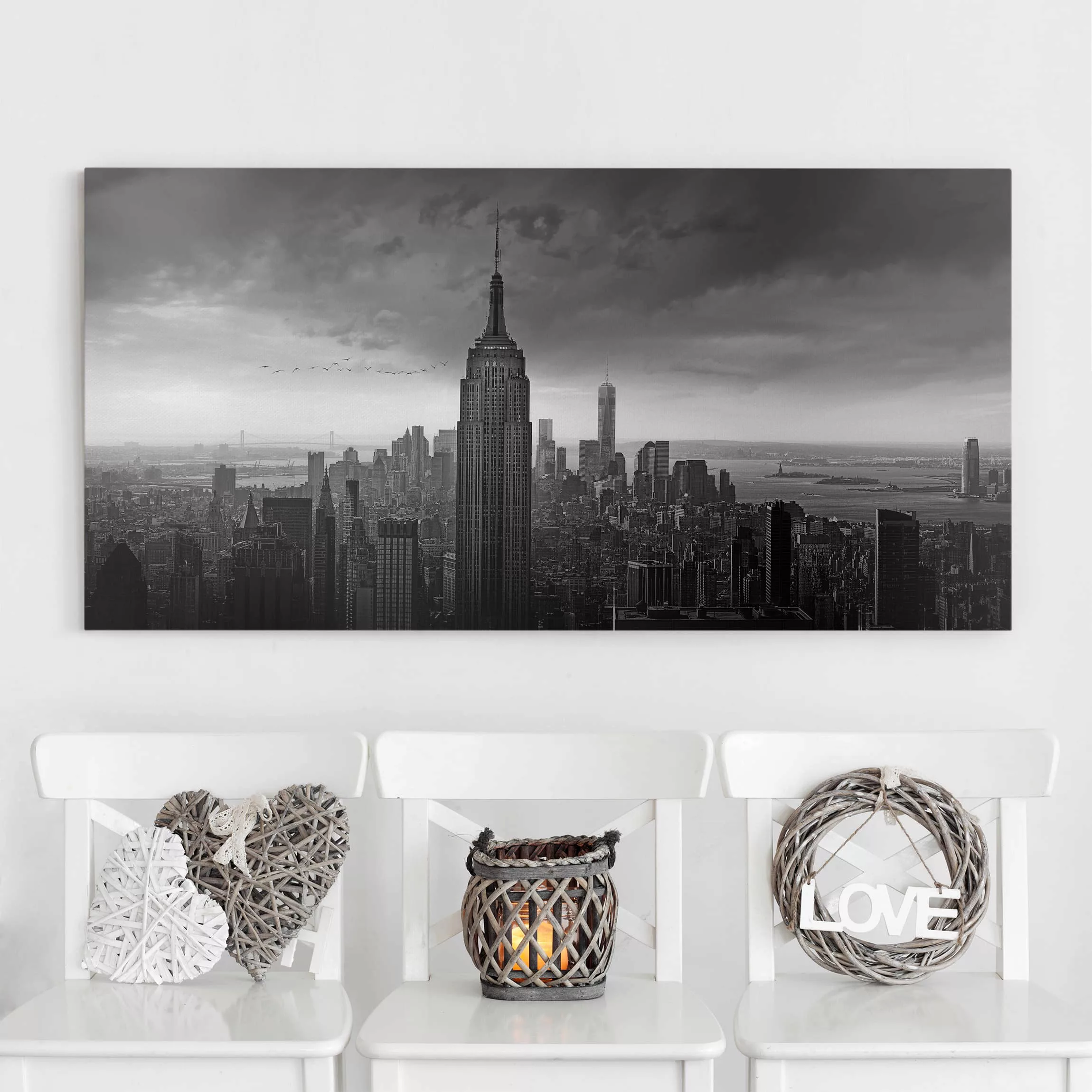 Leinwandbild New York - Querformat New York Rockefeller View günstig online kaufen