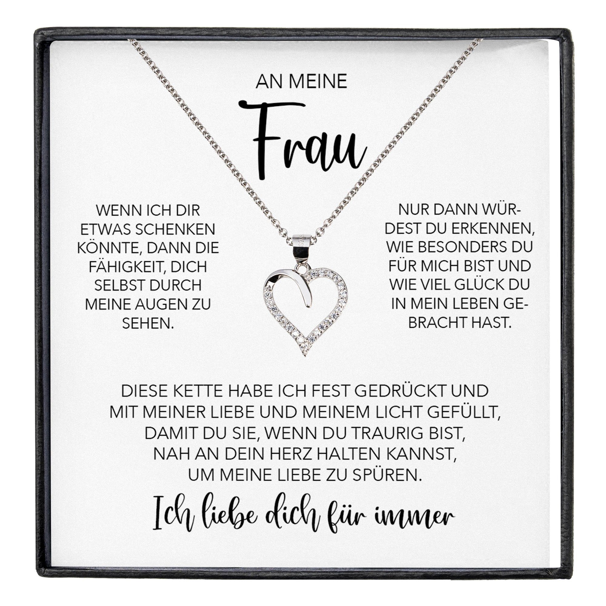 22Feels Schmuckset Ehefrau Hochzeitstag Valentinstag Ich günstig online kaufen